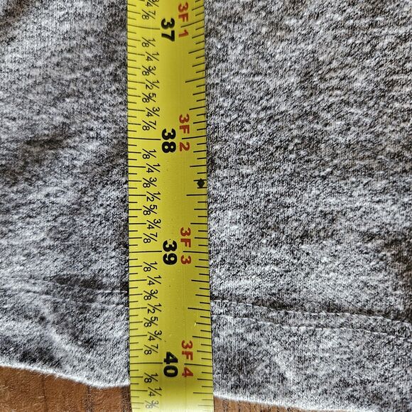 Isabel Maternity Scoop Neck Gray Ruffle SLEEVE Soft Dress XXL - Picture 5 of 7